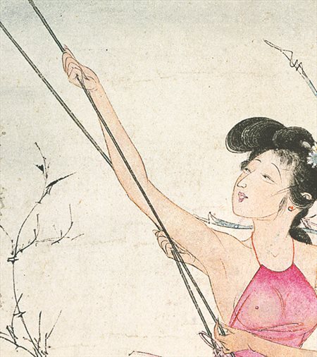 渝北-胡也佛的仕女画和最知名的金瓶梅秘戏图